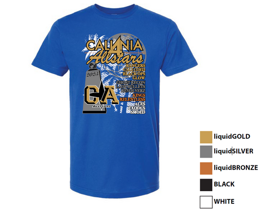CALI4NIA Allstars 2025 World Champion Shirt